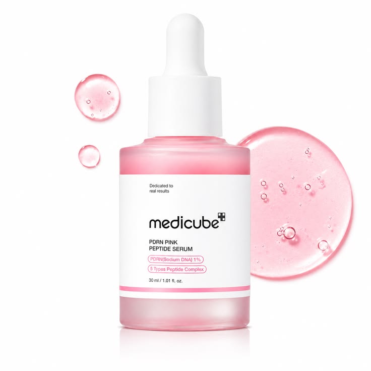 MEDICUBE - PDRN PINK PEPTIDE SERUM (30ml)