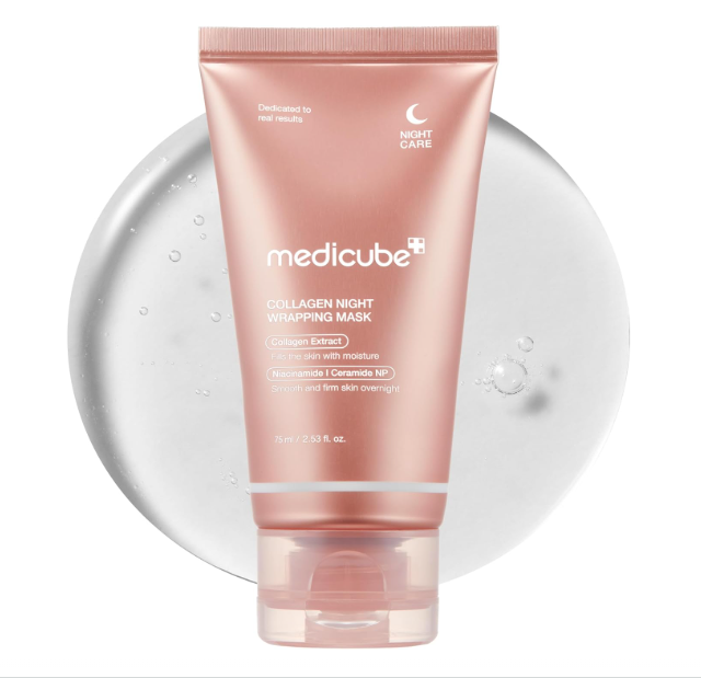 MEDICUBE - COLLAGEN NIGHT WRAPPING MASK (75ml)