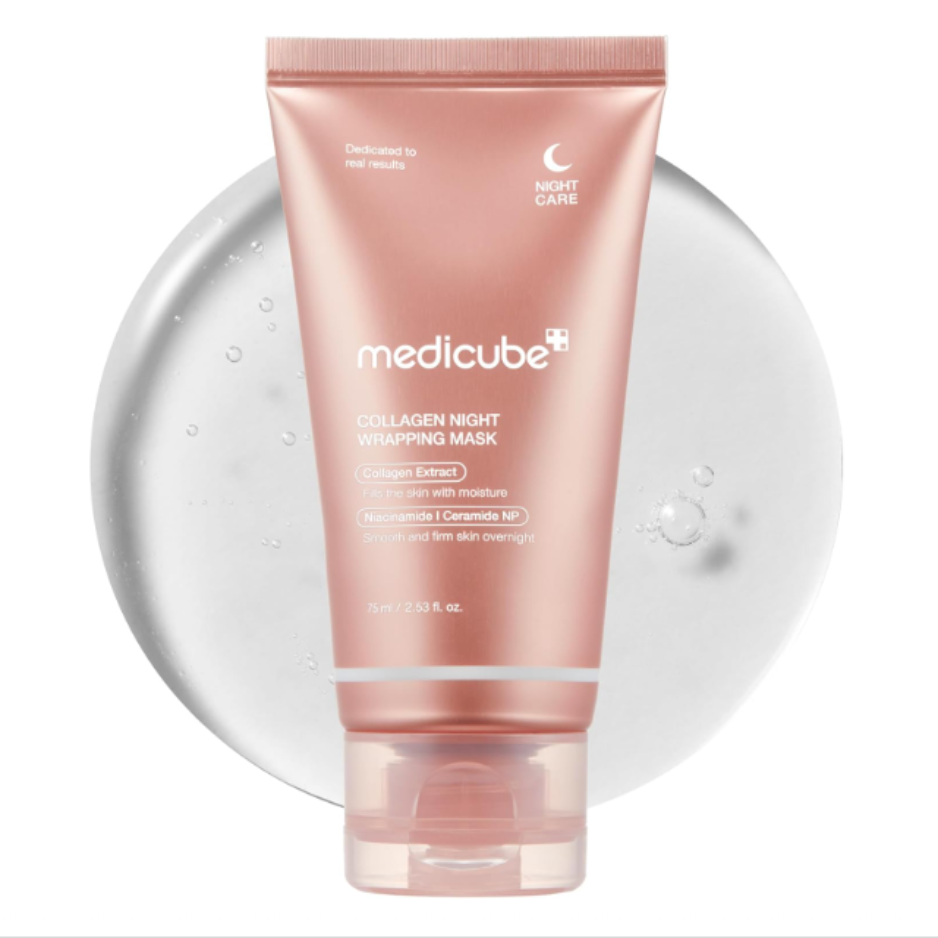 MEDICUBE - COLLAGEN NIGHT WRAPPING MASK (75ml)
